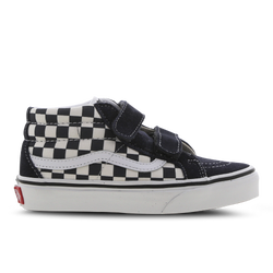 Pre School Shoes - Vans Sk8 Mid - India Ink-True White