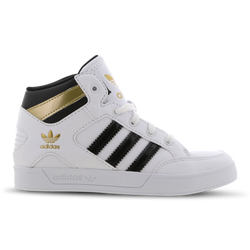 Pre School Shoes - adidas Hardcourt - White-Gold