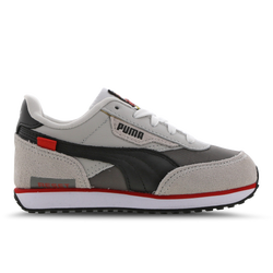Pre School Shoes - Puma Rider - White-Black-Grey Violet