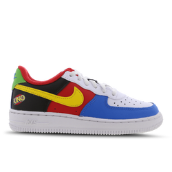 Pre School Shoes - Nike Air Force 1 Low - White-Univ Gold-Univ Red
