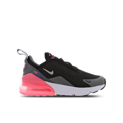 Pre School Shoes - Nike Air Max 270 - Black-Metallic Silver-Smoke Gr