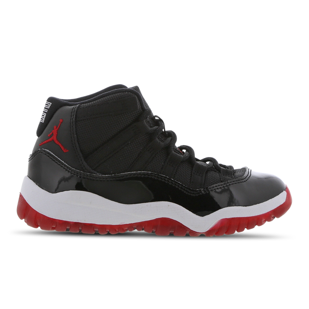 Air Jordan 11 Retro 3/4 Zapatillas - Niño/a pequeño/a - Negro - 378039-061