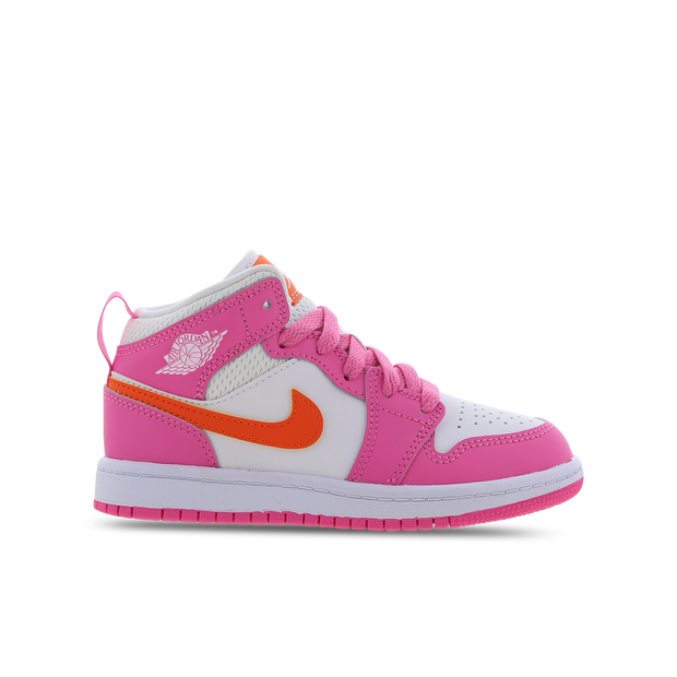 Jordan 1 Mid Kleuterschoenen - Roze - DX3238-681