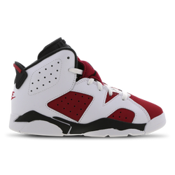 Pre School Shoes - Jordan 6 Retro - White-Carmine-Black
