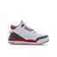 Jordan 3 Retro - Pre School Shoes White-Fire Red-Black