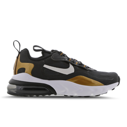 Scuola materna Scarpe - Nike Air Max 270 React - Black-White-Metallic Gold