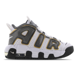 Scuola materna Scarpe - Nike More Uptempo - White-White-Metallic Gold