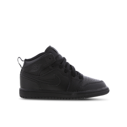 Pre escolar Zapatillas - Jordan 1 Mid - Black-Black-Black