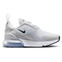 Pre School Shoes - Nike Air Max 270 - Pure Platinum-Light Smoke Grey