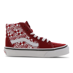 Pre School Shoes - Vans Sk8-Hi - Chili Pepper-Racing Red