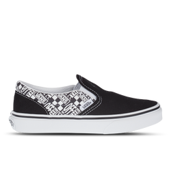 Pre School Shoes - Vans Slip On Luna - Black-Asphalt