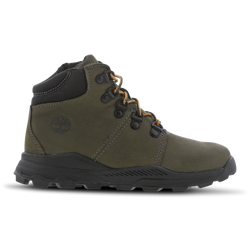 Pre School Boots - Timberland Brooklyn Hiker - Black-Dark Green-Black