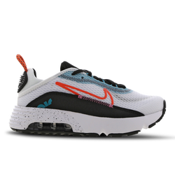 Pre School Shoes - Nike Air Max 2090 - White-Turf Orange-Black