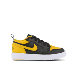 Vorschule Schuhe - Jordan 1 Low - Black-Yellow Ochre-White