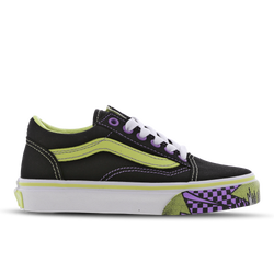 Scuola materna Scarpe - Vans Old Skool - Black-Green