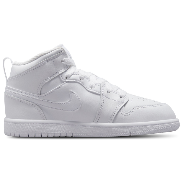 Jordan 1 Mid Kleuterschoen - Wit - 640734-136