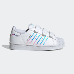 Maternelle Chaussures - adidas Superstar Irdscnt - White-White-Core Black