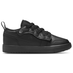 Pre School Shoes - Jordan 1 Low Alternate Closure/Velcro - Black-Black