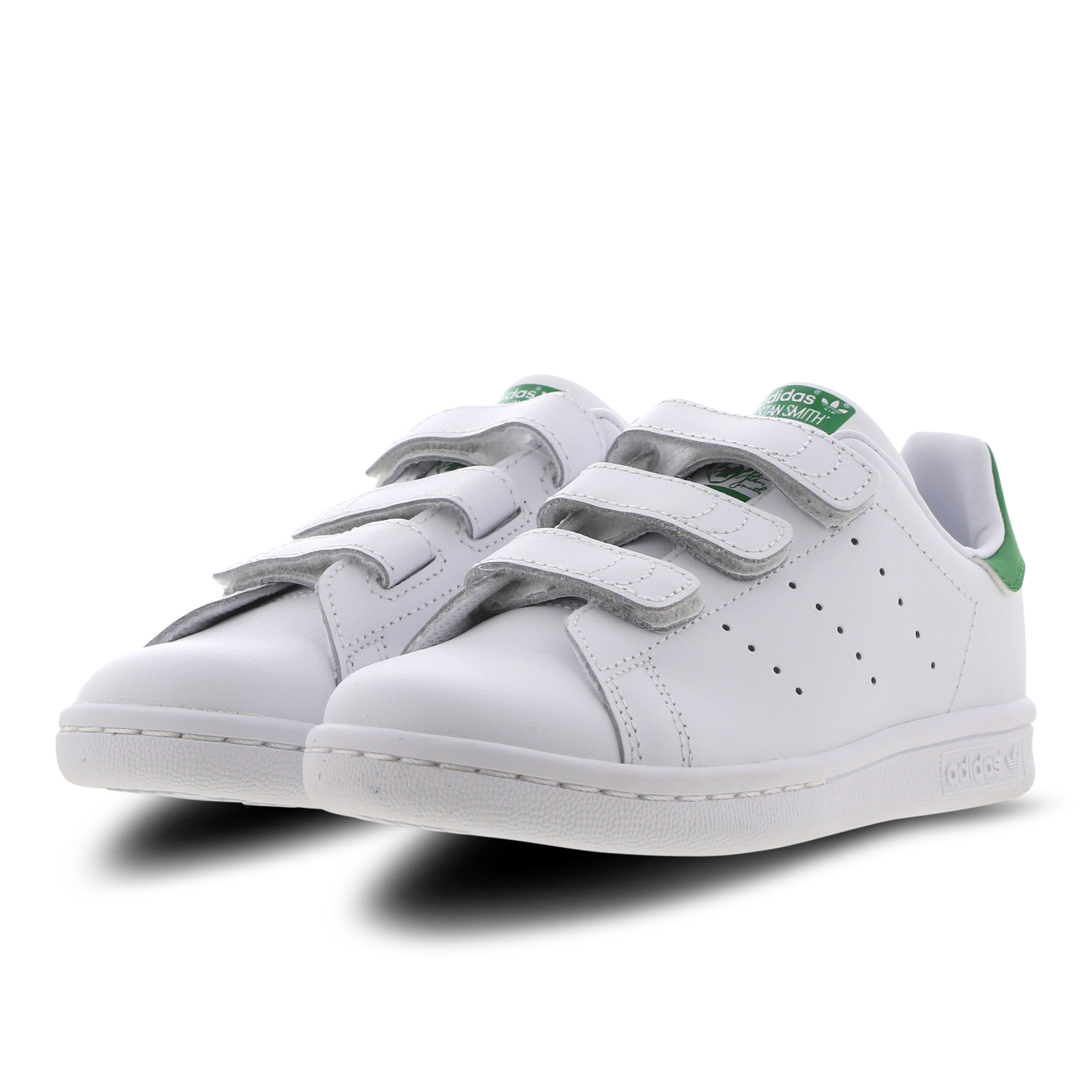 adidas white velcro school shoes