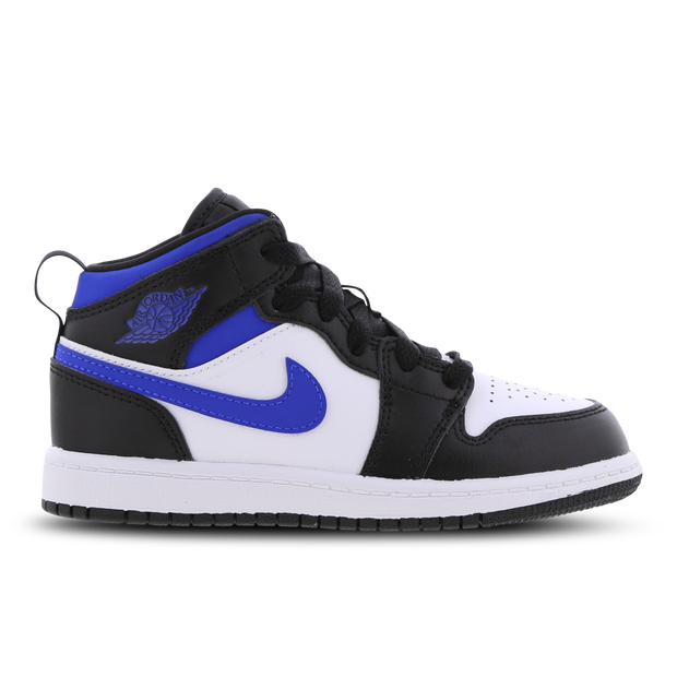 Jordan 1 Mid Kleuterschoen - Wit - 640734-140
