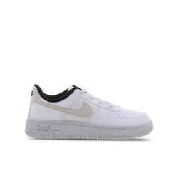 Pre School Shoes - Nike Air Force 1 Low Cr Classic - White-Lt Bone-Black
