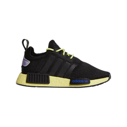 Pre School Shoes - adidas NMD R1 - Core Black-Pulse Yellow-Sonic Ink