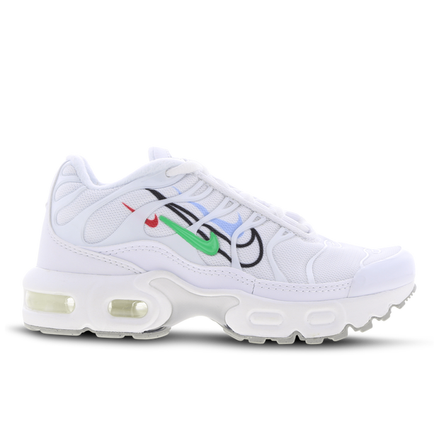 Nike Tuned 1 Essential - Pre School Shoes - White - Synthetics, Leather - Size 2.5 - Foot Locker
