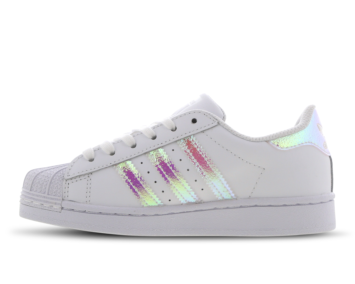 adidas superstar white iridescent