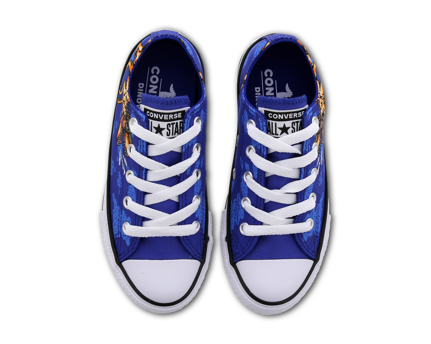 converse chuck taylor all star hook and loop dinoverse low top