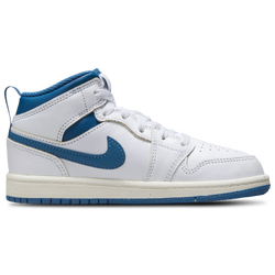 Pre School Shoes - Jordan 1 Mid - White-Sail