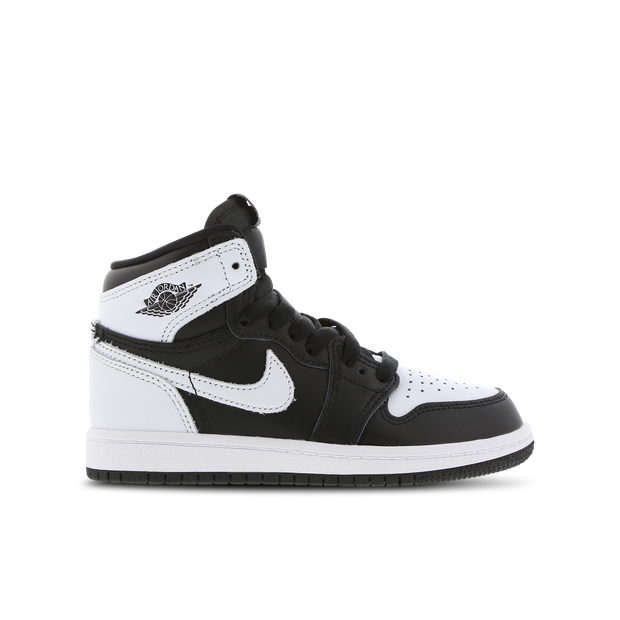 Calzado para niños de preescolar Jordan 1 Retro High OG "Black & White" - Negro - FD1412-010