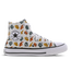 Converse Chuck Taylor All Star Hi - Maternelle Chaussures White-Forest Pine-Dark Sulfur