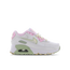 Nike Air Max 90 Leather Never Ending Summer - Maternelle Chaussures Summit White-Coconut Milk-Pink Foam