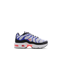 Pre School Shoes - Nike Tuned 1 Leather Back To Cool - White-Brt Crimson-Game Royal