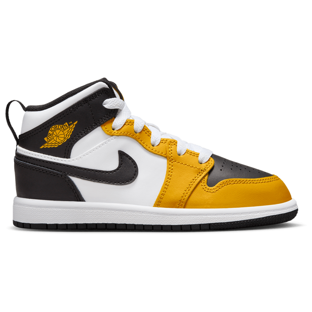 Jordan 1 Mid Kleuterschoenen - Geel - DQ8424-701