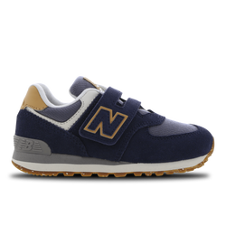 Pre School Shoes - New Balance 574 - Indigo-White-Gum
