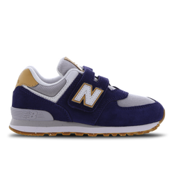 Pre School Shoes - New Balance 574 - Night Tide-Grey-White