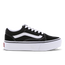 Vans Old Skool Platform - Maternelle Chaussures Black-True White