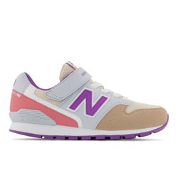 Pre School Shoes - New Balance 996 - Brown-Red-Purple