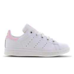 Pre School Shoes - adidas Stan Smith - White-White-Pink