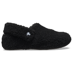 Pre School Flip-Flops and Sandals - Crocs Cozzzy Slipper - Black-Black