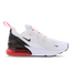 Nike Air Max 270 Spring Forw - Maternelle Chaussures White-Siren Red-Black