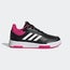 adidas Tensaur Sport Training Lace - Maternelle Chaussures Core Black-Cloud White-Team Real Magenta