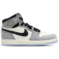 Pre School Shoes - Jordan Aj1 Retro Hi Og - Cool Grey-Black-Sail