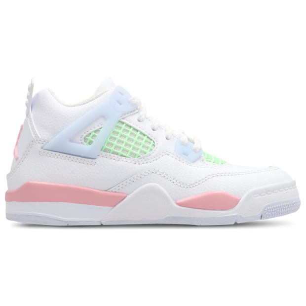 Jordan Retro 4 Peuterschoenen wit