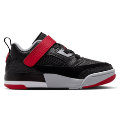 Maternelle Chaussures - Jordan Spizike Low - Black-Gym Red-Wolf Grey