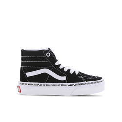 Pre School Shoes - Vans Sk8 Hi Mini Vans - Mini Vans Black-True White