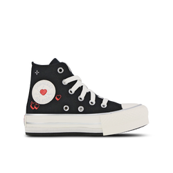 Pre School Shoes - Converse Ctas Eva Lift Platform High - Black-Vintage White