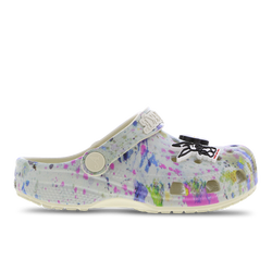 Pre School Flip-Flops and Sandals - Crocs Awake X Crocs Classic Clog - Multi-White