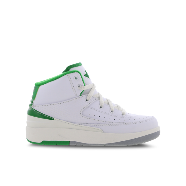 Jordan Brand Jordan 2 Retro 'Lucky Green' (Preschool) White  - DQ8564-103